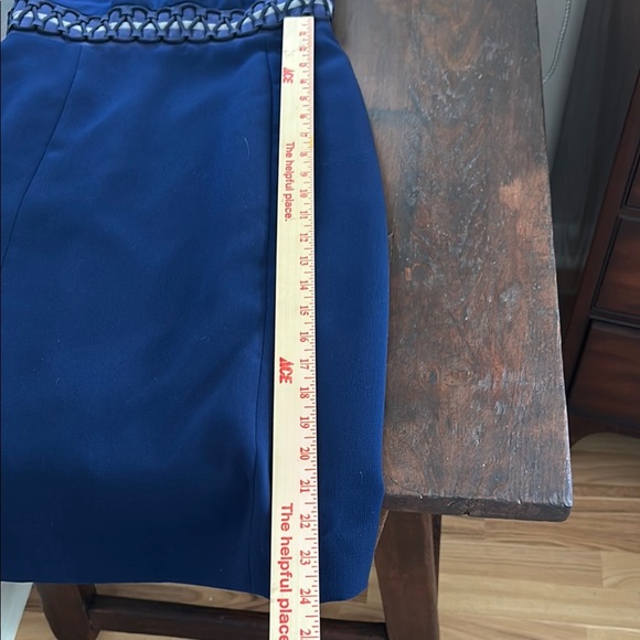 ANTONIO MELANI Blue Midi Dress Elegant Style - Picture 12 of 13